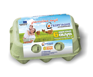 Γεωργιάδης αυγοπαραγωγική - φρέσκα αυγά μεγάλα